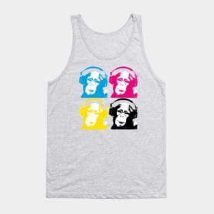 4 DJ Monkeys Tank Top